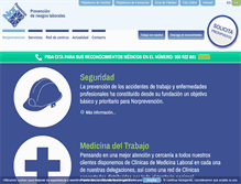 Tablet Screenshot of norprevencion.com